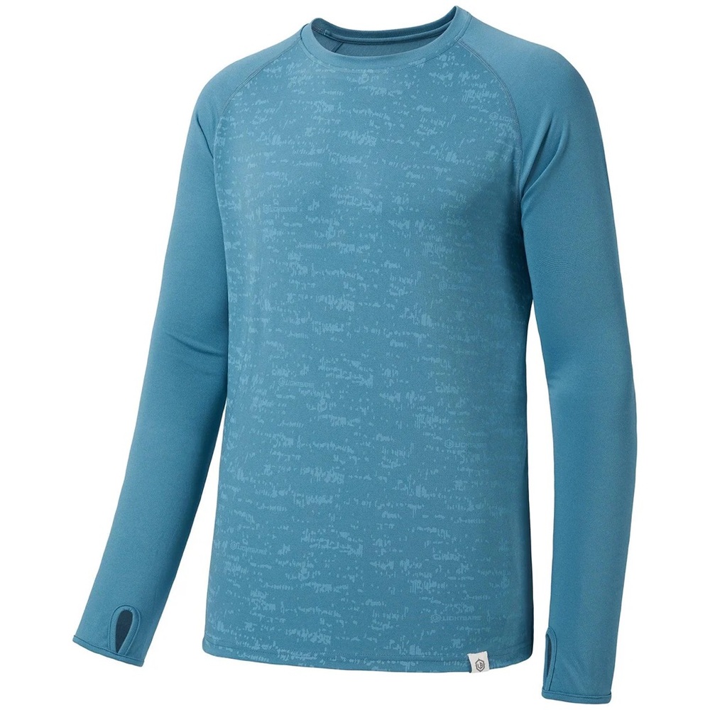 Lightbare Men's UPF 50+ Performance Casual Athletic Pocket T-Shirt Blue XXL